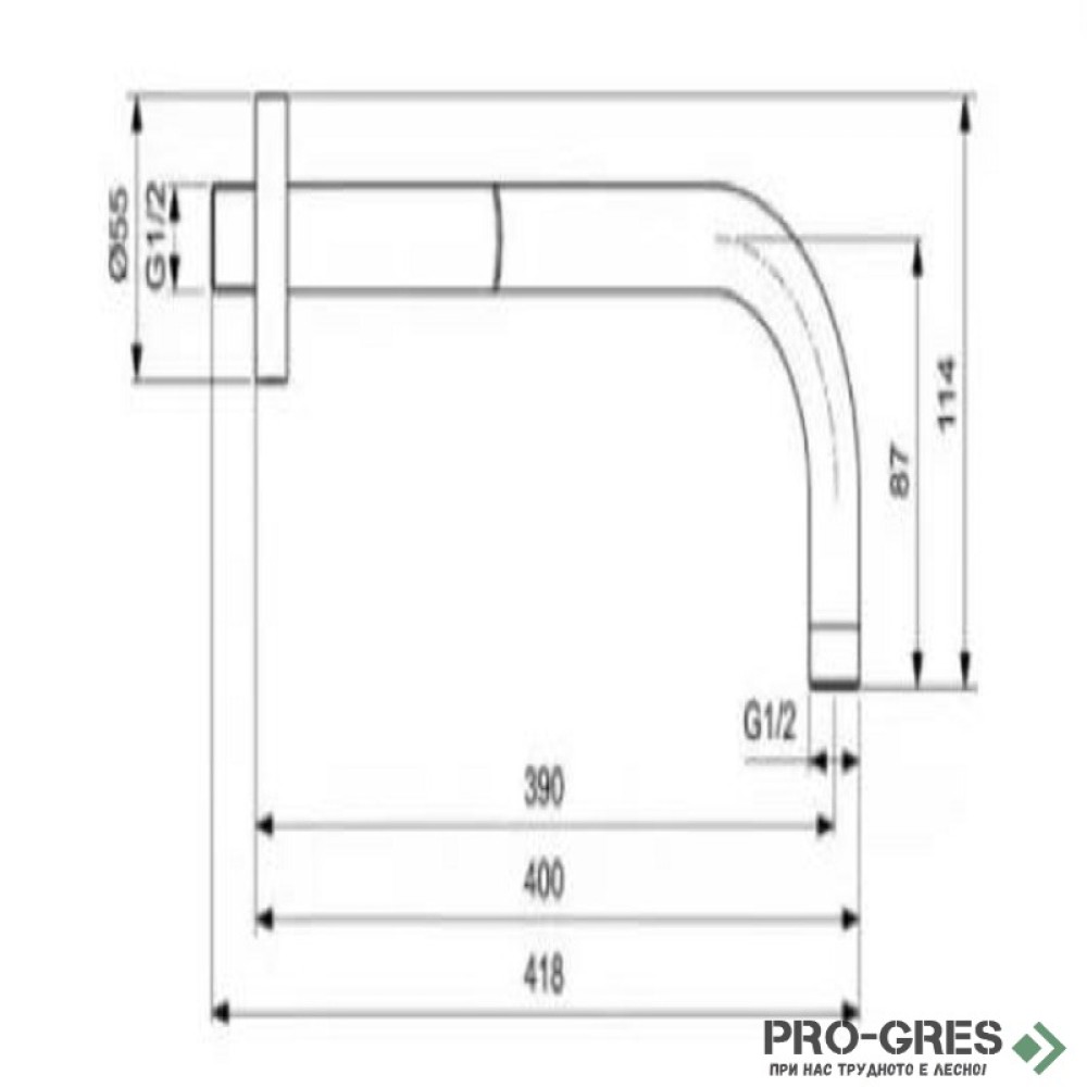 Комплект за вграждане със смесител Ideal Standart Ceraline BD193XG