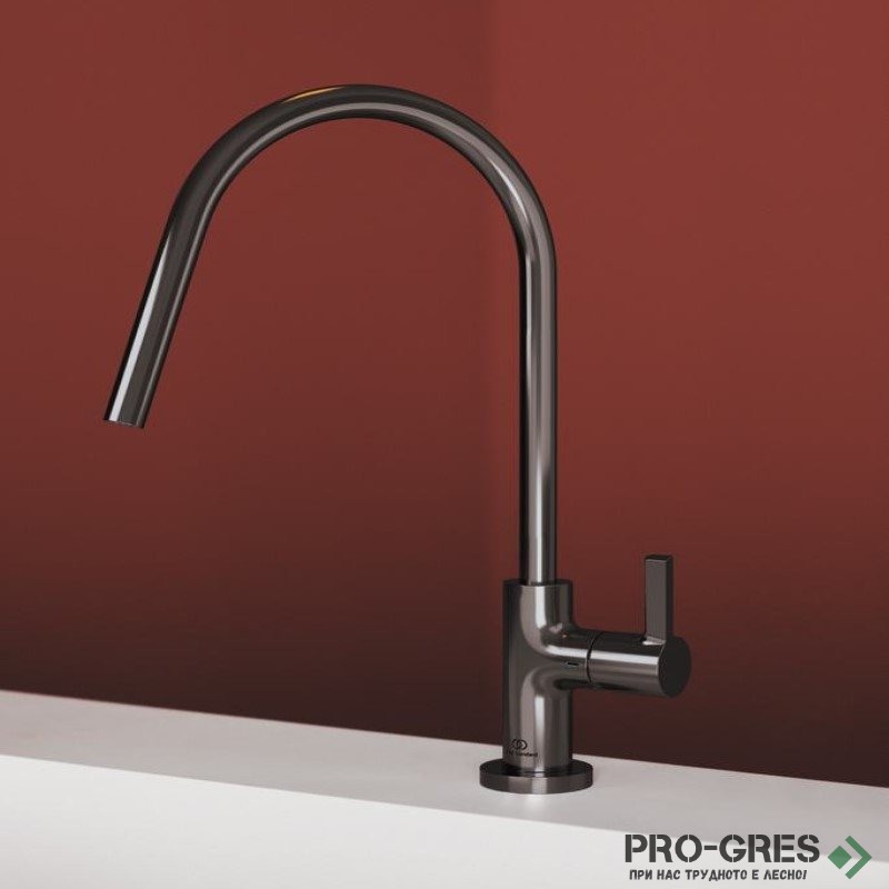 Смесител за кухня с висок тръбен чучур Gusto Ideal Standard BD408AA