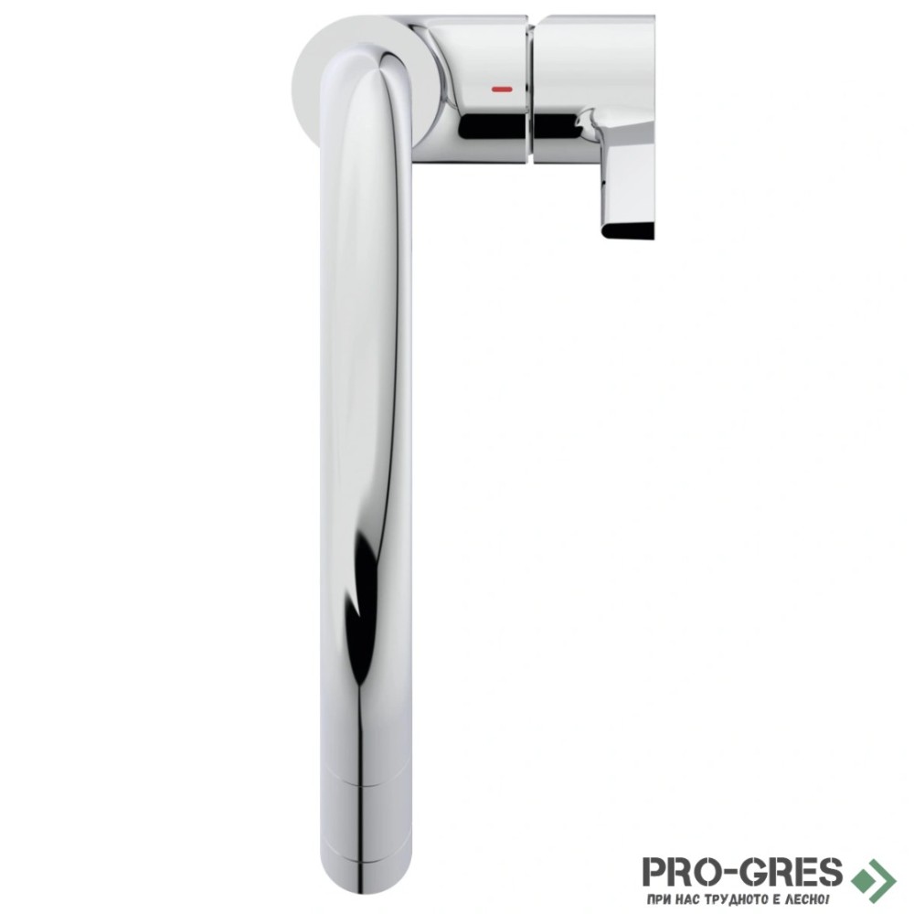 Смесител за кухня с висок, тръбен, изтеглящ чучур,хром Ideal Standard BD416AA