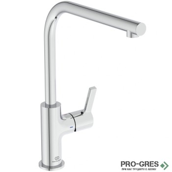 Смесител за кухня с висок чучур 360,хром IDEAL STANDARD GUSTO BD418AA