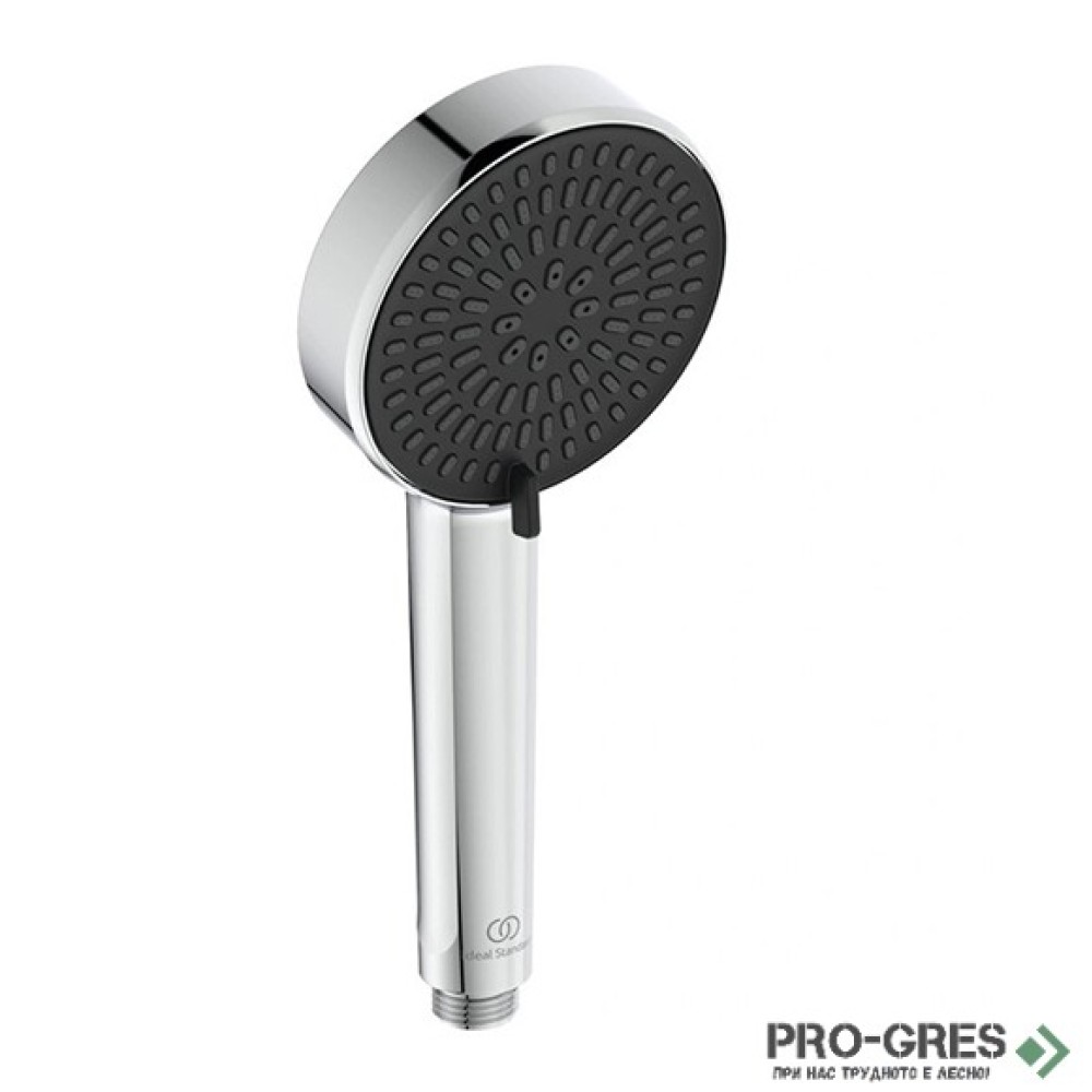 Ръчен душ Ø100 mm, 2 функции, 8 l/min, Idealrain Alu+, Ideal Standart, BD580AA