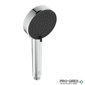 Ръчен душ Ø100 mm, 2 функции, 8 l/min, Idealrain Alu+, Ideal Standart, BD580AA