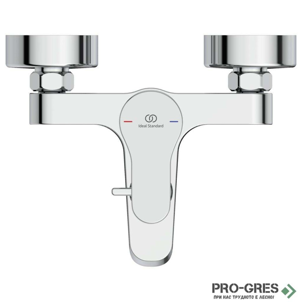 Стенен смесител за вана/душ с керамичен разпределител Cerabase, Ideal Standart, BD594AA
