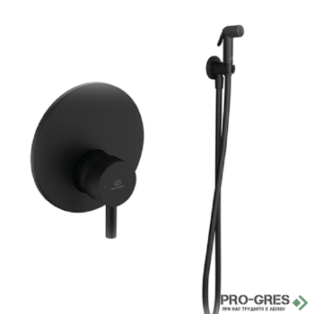 Комплект хигиенен душ черен мат Idealspray Ideal Standart BD651XG