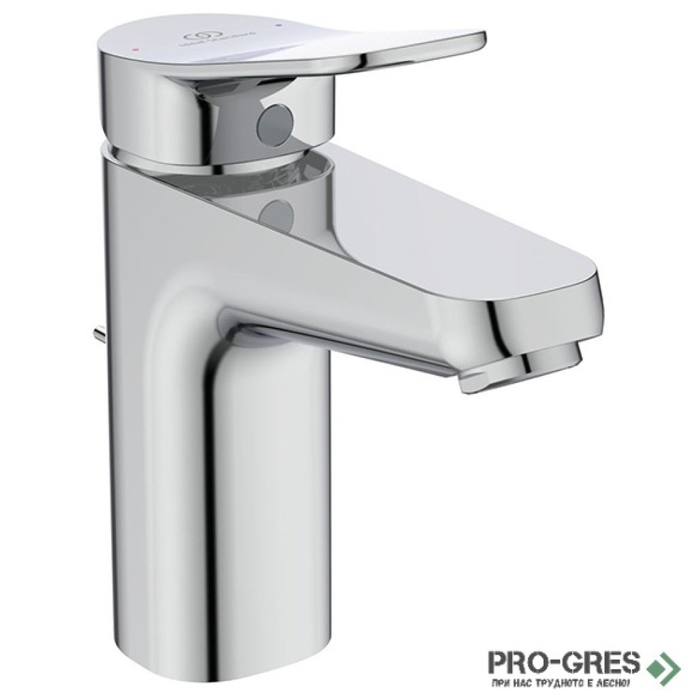 Смесител за умивалник H95 с метален изпразнител 5l/min, Dorea, Ideal Standart, BD741AA
