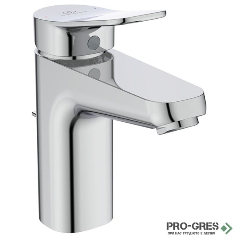 Смесител за умивалник H95 с метален изпразнител 5l/min, Dorea, Ideal Standart, BD741AA
