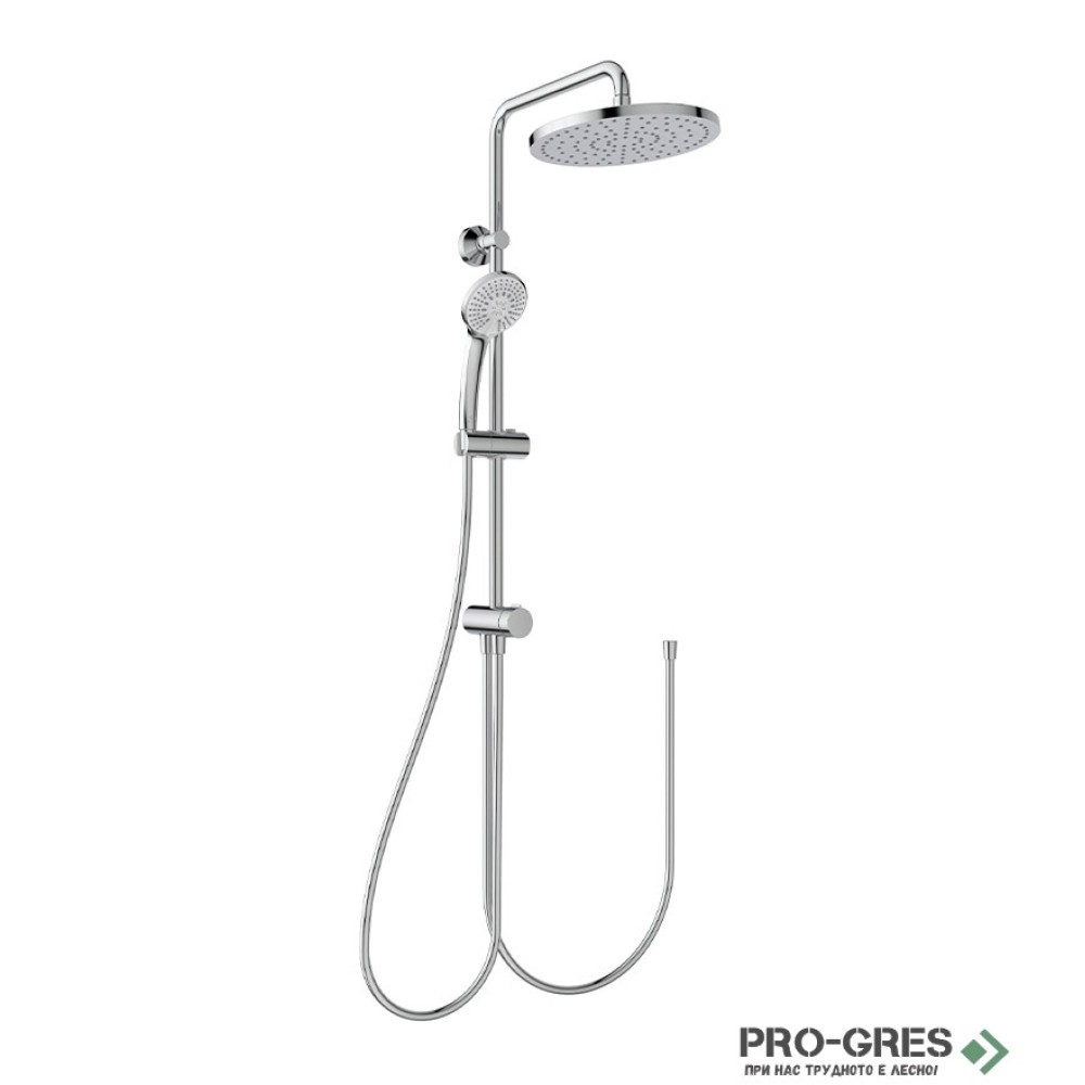Душ система за инсталация със стенен смесител Ideal Standart Ceratwist T20 BD952AA
