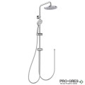 Душ система за инсталация със стенен смесител Ideal Standart Ceratwist T20 BD972AA