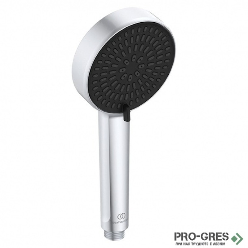 Ръчен душ Ø100 mm, 2 функции, 6 l/min, Idealrain Alu+, Ideal Standart,BD990AA