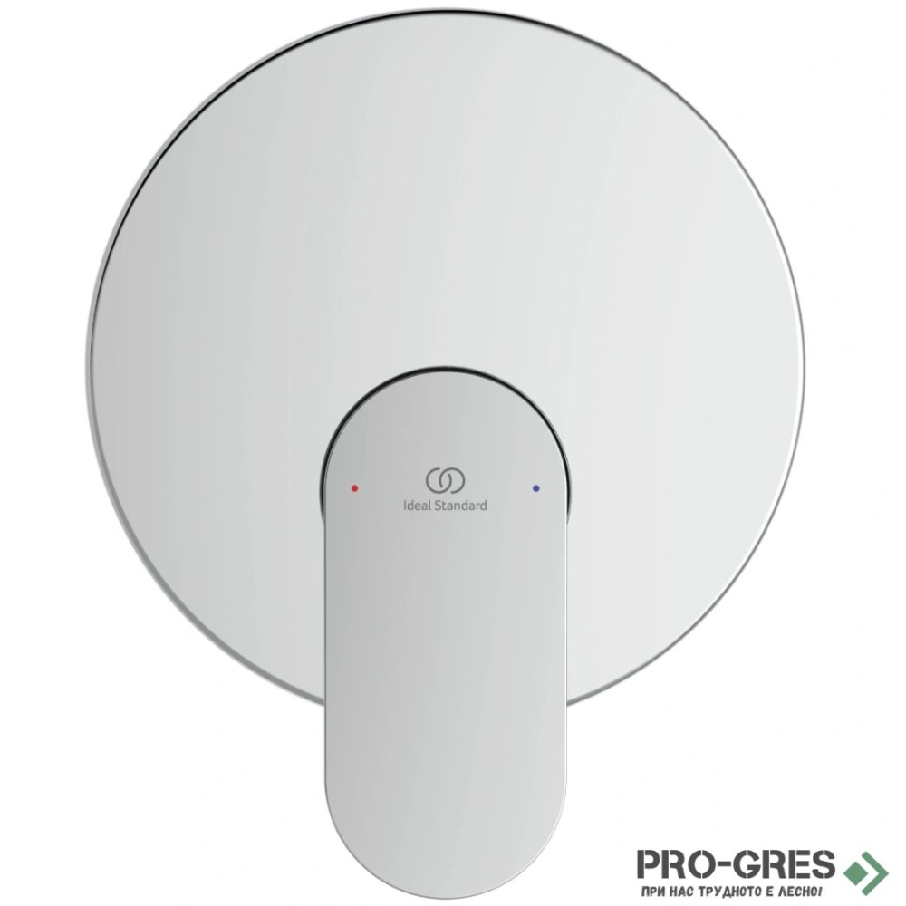 Смесител за вграждане за душ комплект с тяло хром Ideal Standard Ceralife O BE022AA