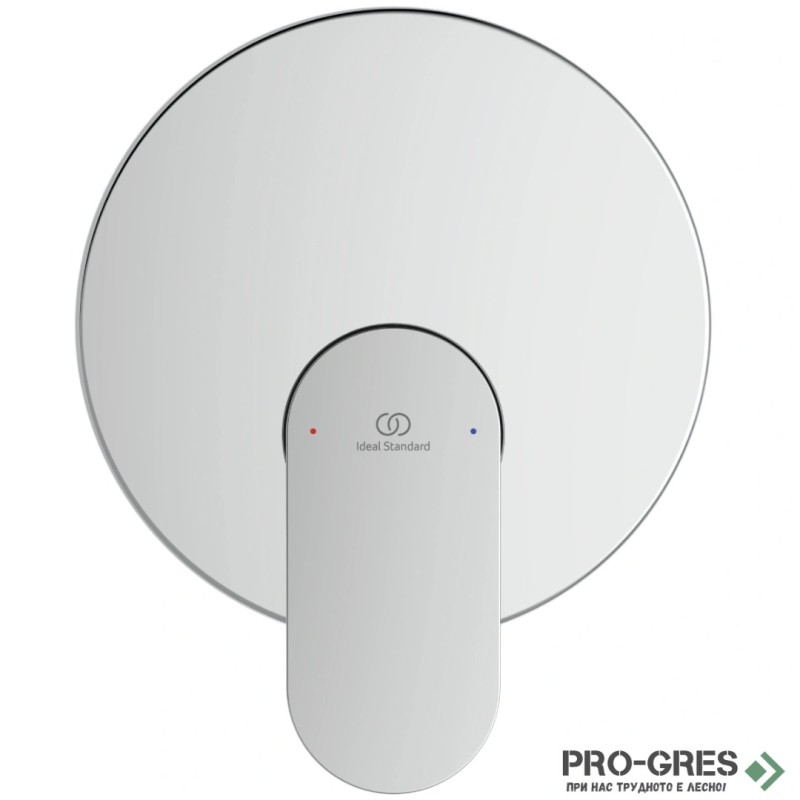 Смесител за вграждане за душ комплект с тяло хром Ideal Standard Ceralife O BE022AA