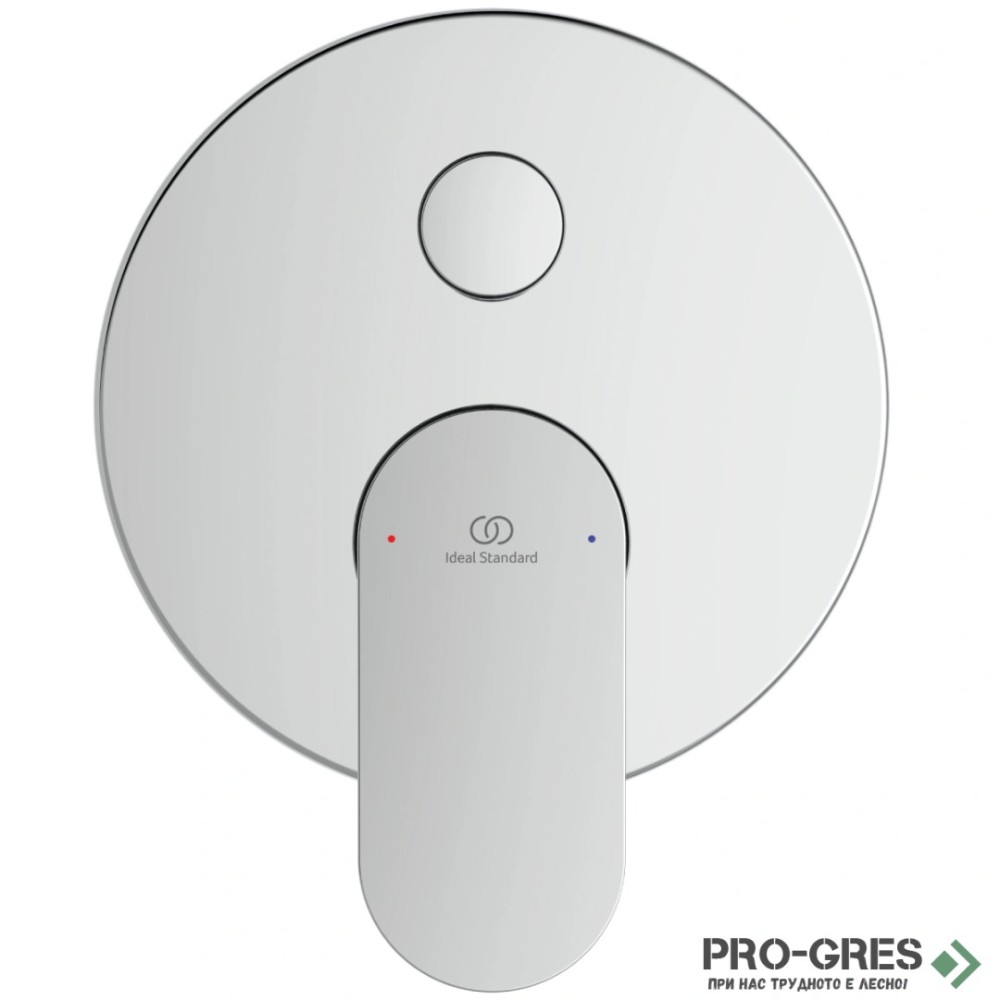 Смесител за вграждане за вана/душ комплект с тяло хром Ideal Standard Ceralife O BE023AA