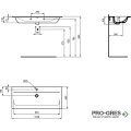 Мивка за мебел 104cm Ideal Standart Connect Air E027401