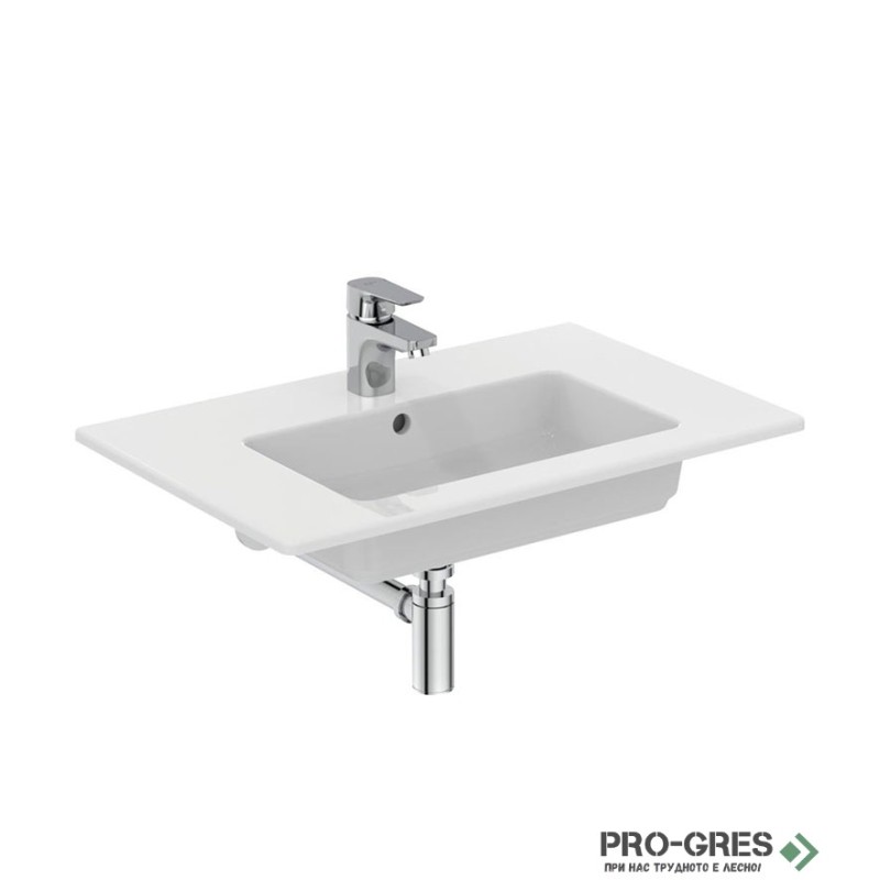 Мивка за вграждане в мебел/плот 71cm Ideal Standart Eurovit E053501