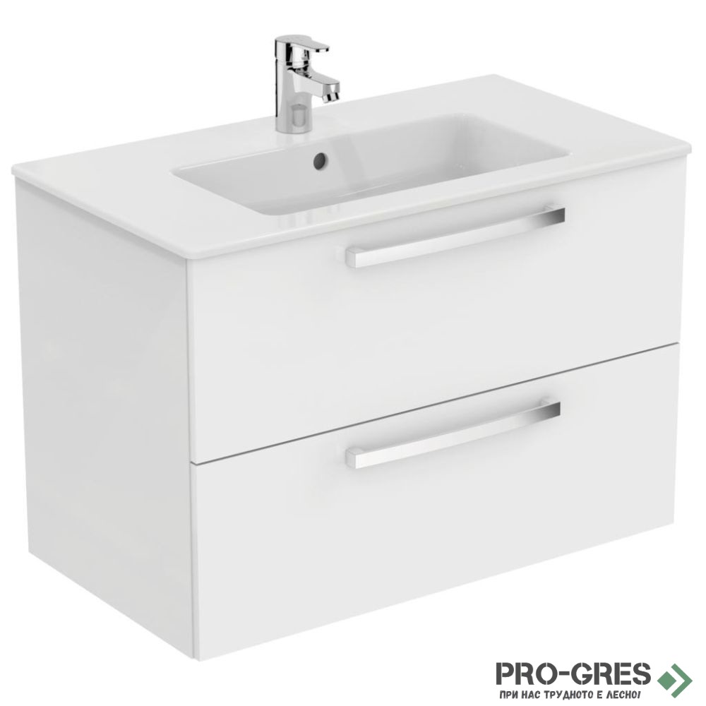 Мивка за вграждане в мебел/плот 82cm Ideal Standart Eurovit E066901