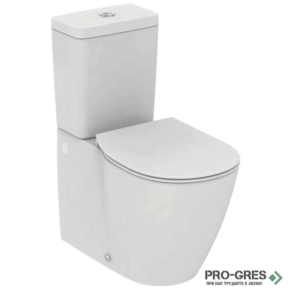 Моноблок Connect AquaBlade Ideal Standart универсално оттичане,плавен капак,бял E234601