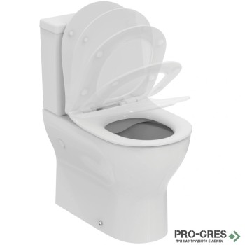 Моноблок Tirso компактен 61 см универсално оттичане,без ръб,бял Ideal Standart E336501 