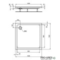 Квадратно поддушово корито 100х100cm Ideal Standart Hotline New K276801