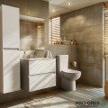Шкаф колона за стенен монтаж с две врати Ideal Standard Eurovit+ R0268WG