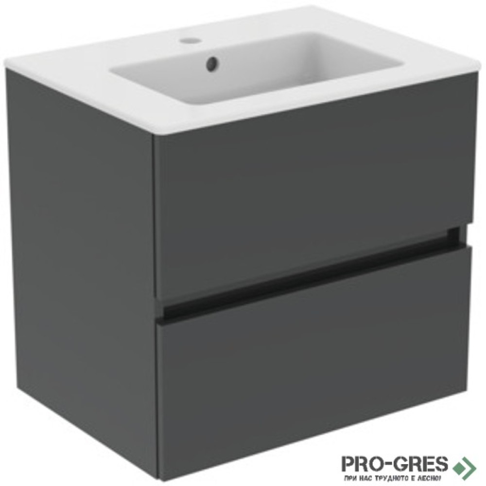 Шкаф за мивка с две чекмеджета 60cm Ideal Standart Eurovit+ R0259TI