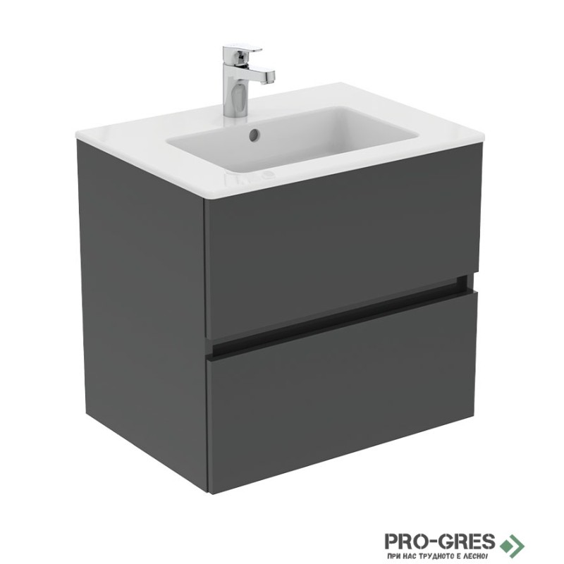 Шкаф за мивка с две чекмеджета 60cm Ideal Standart Eurovit+ R0259TI