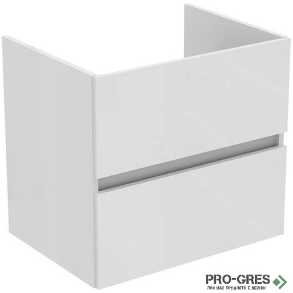 Шкаф за мивка с две чекмеджета 60cm Ideal Standart Eurovit+ R0259WG