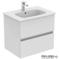 Шкаф за мивка с две чекмеджета 60cm Ideal Standart Eurovit+ R0259WG