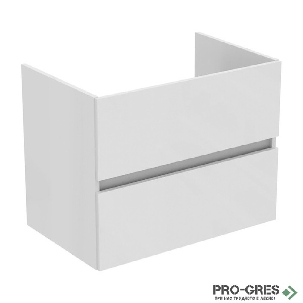 Шкаф за мивка с две чекмеджета 70cm Ideal Standart Eurovit+ R0261WG