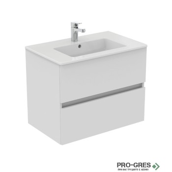 Шкаф за мивка с две чекмеджета 70cm Ideal Standart Eurovit+ R0261WG