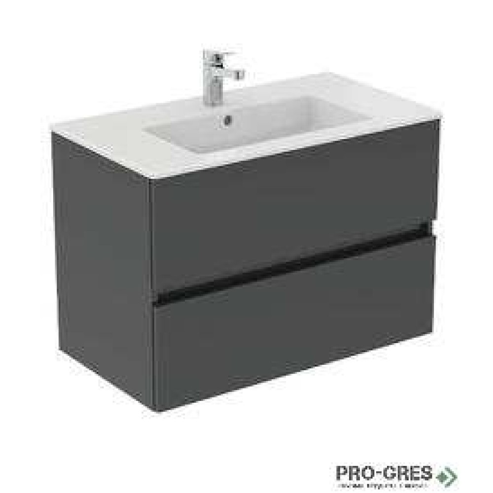Шкаф за мивка с две чекмеджета 80cm Ideal Standart Eurovit+ R0263TI