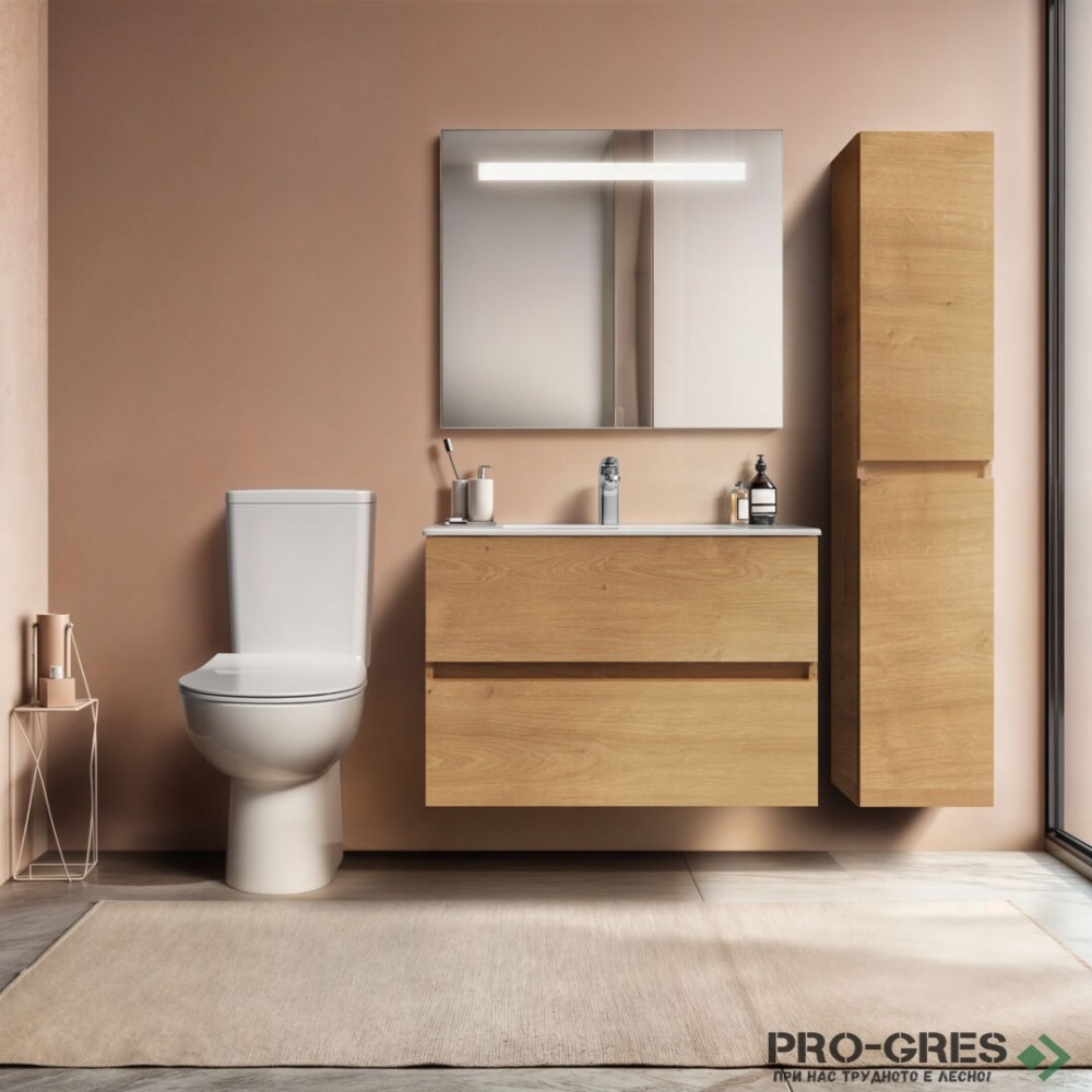 Шкаф колона за стенен монтаж с две врати Ideal Standart Eurovit+ R0268Y8