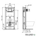 WC комплект за вграждане Ideal Standard i.life B Rimless+ R051901