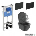 WC комплект за вграждане TESI Aquablade, Ideal Standart, R0523V3