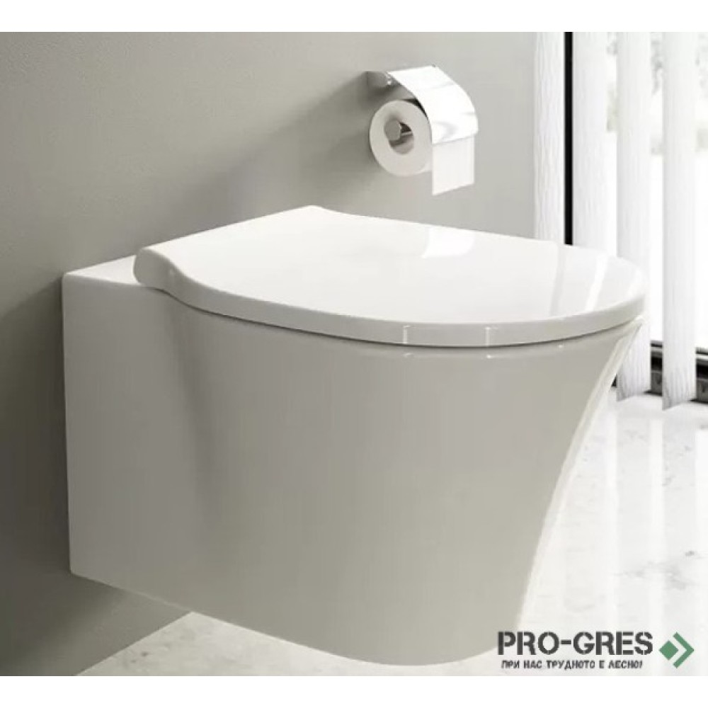 Структура Ideal Standard ProSys120P конзолна тоалетна чиния Connect Air 54см RimLS+