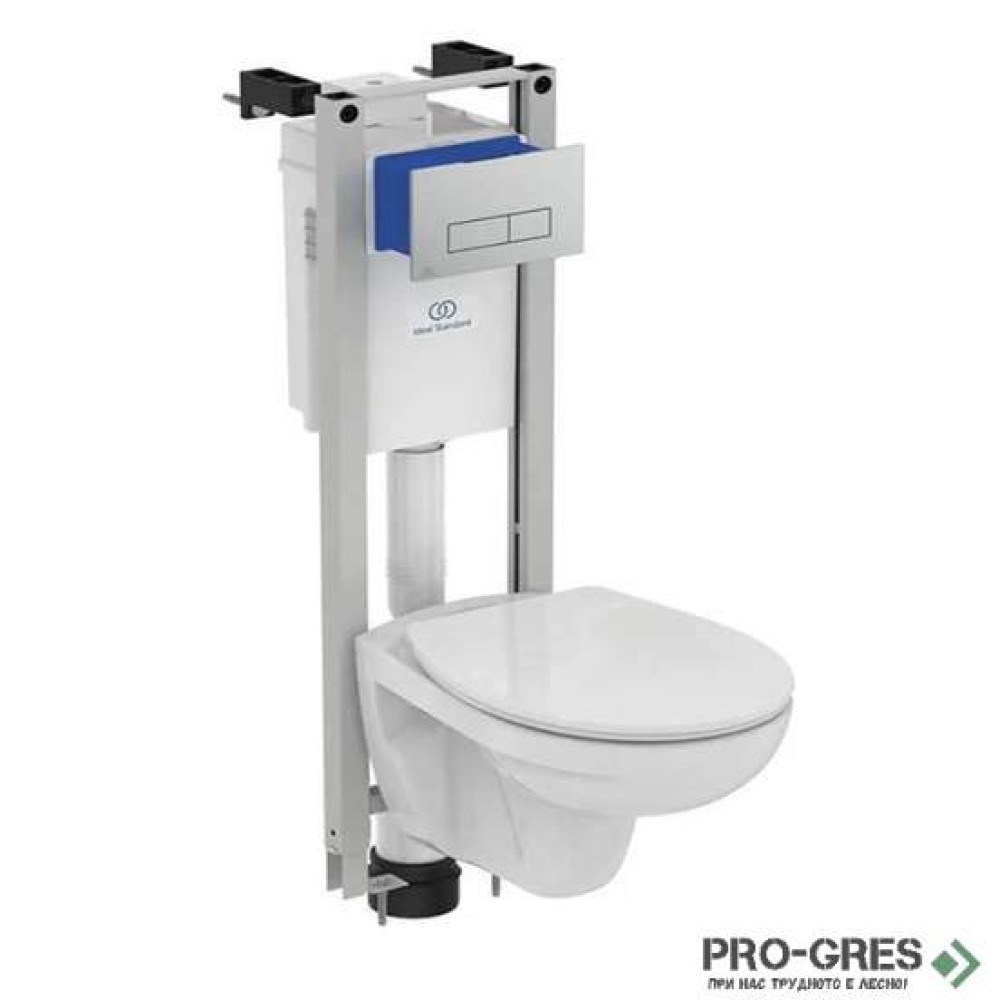 WC комплект за вграждане Ideal Standart Eurovit Rimless R052701