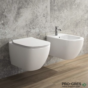 Комплект структура за вграждане с конзолна тоалетна чиния Ideal Standart Tesi AquaBlade® R059801 бутон по избор