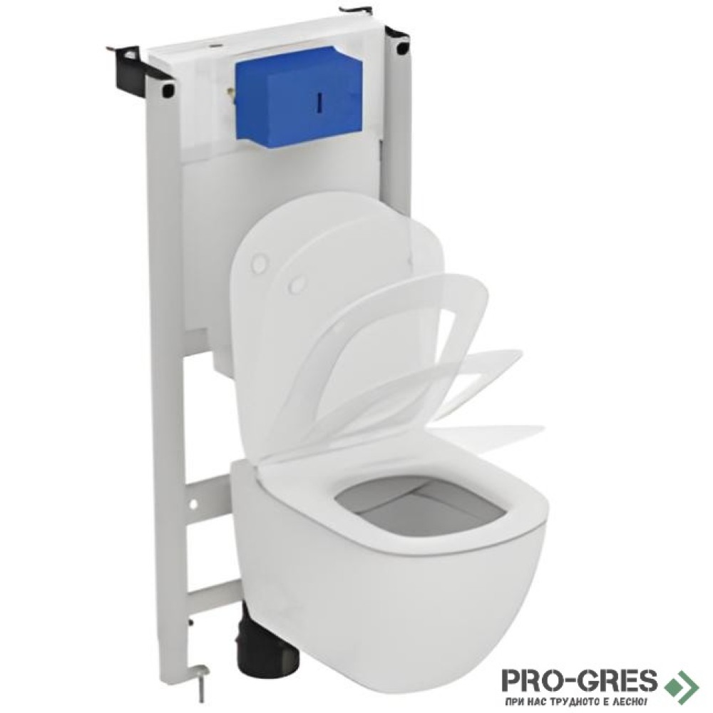 WC комплект за вграждане Tesi Rimless+ Ideal Standart R060801