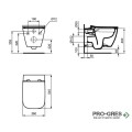 WC комплект за вграждане Ideal Standard i.life B Rimless+ R061001