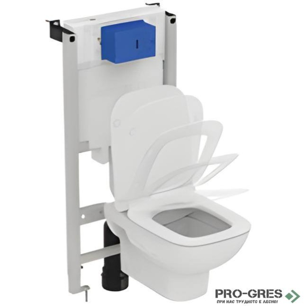 WC комплект за вграждане Ideal Standard i.life A Rimless+ R061401