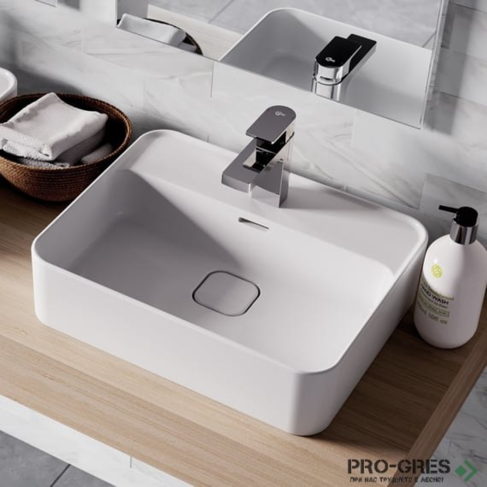 Мивка за баня 50x40см за стенен монтаж или върху плот Ideal Standard Strada 2 T296601
