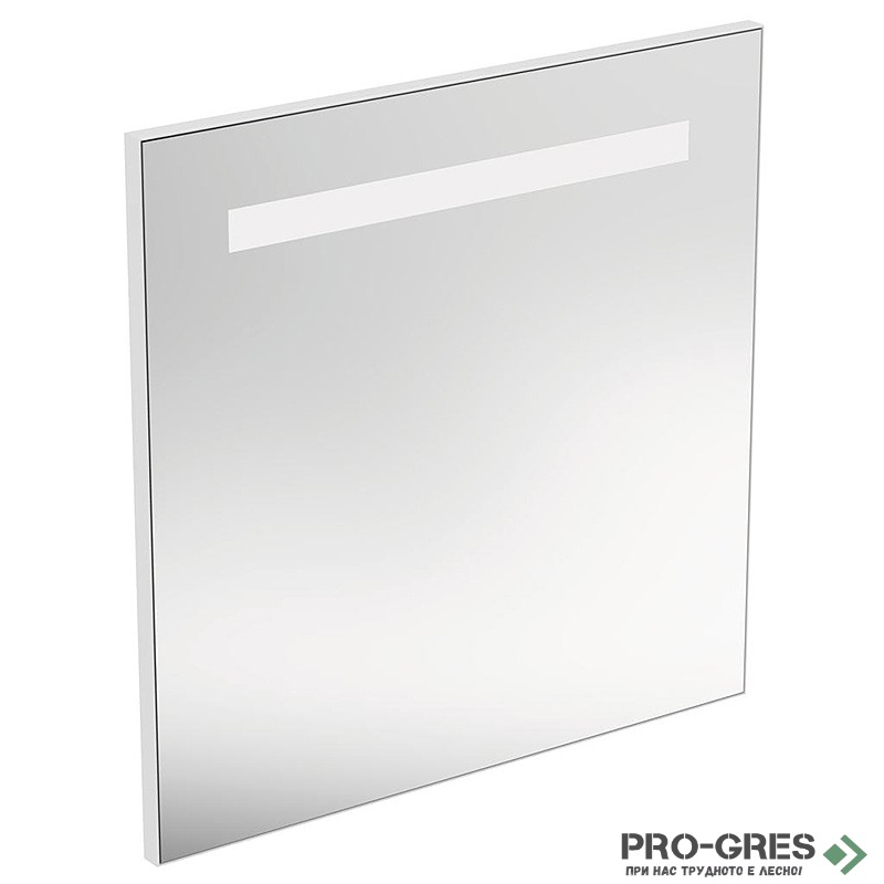 огледало за баня с осветление 70x70 cm Ideal Standart Mid T3341BH