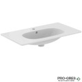 Мивка за мебел с отвор за смесител и преливник 83cm Ideal Standart Tesi T350901