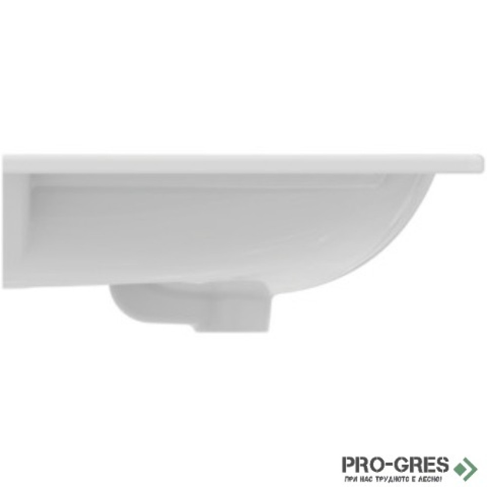Мивка за мебел с отвор за смесител и преливник 83cm Ideal Standart Tesi T350901