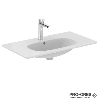Мивка за мебел с отвор за смесител и преливник 83cm Ideal Standart Tesi T350901