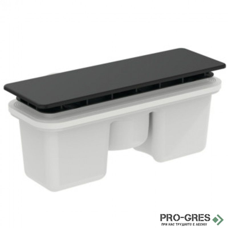 Сифон за поддушово корито с декоративен капак Ultra Flat New, Ideal Standart, T4493V3