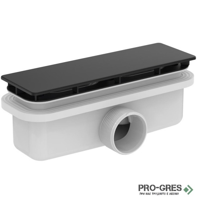 Сифон за поддушово корито с декоративен капак Ultra Flat New, Ideal Standart, T4493V3