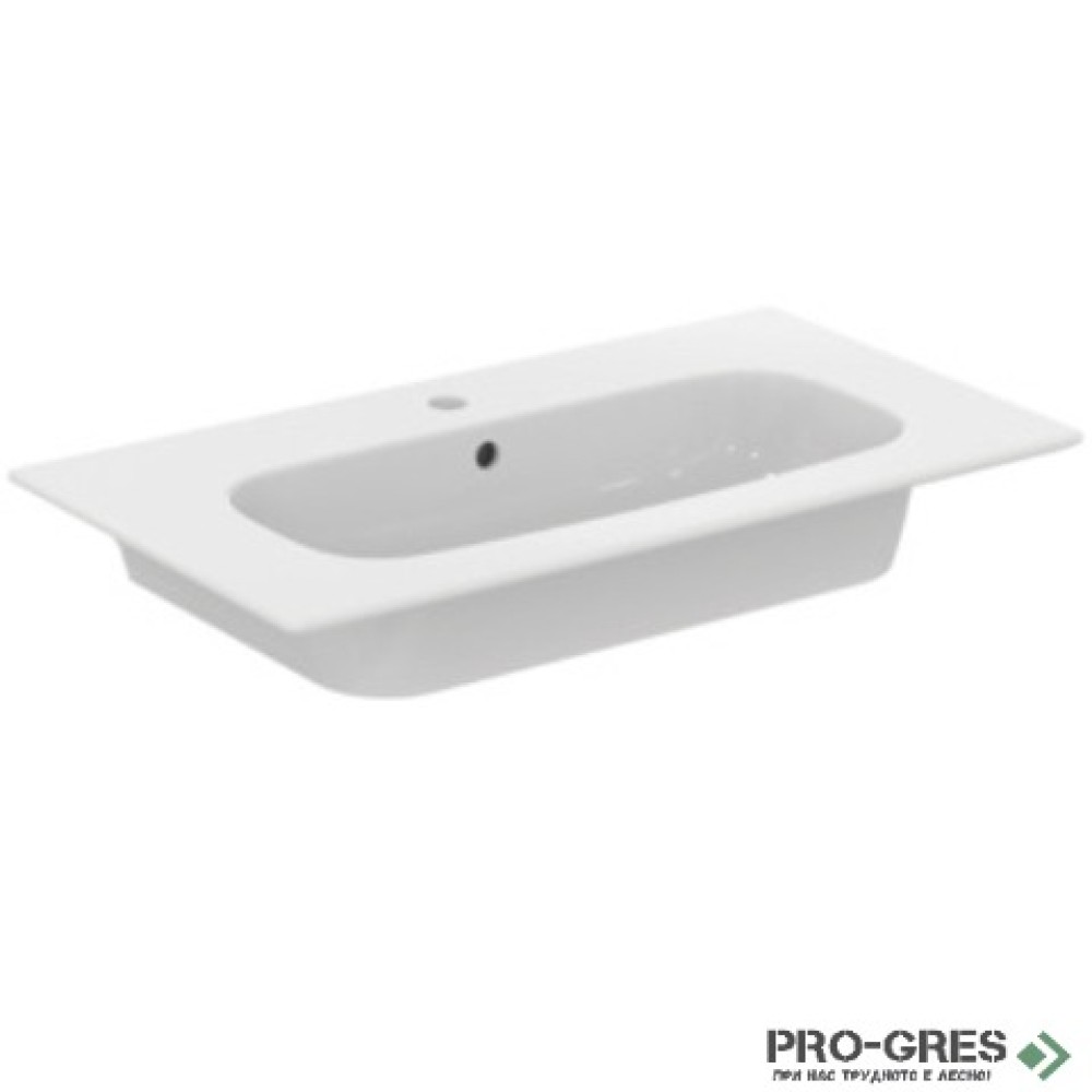 Мивка за мебел с отвор за смесител и преливник 84cm Ideal Standart I.Life A T462001
