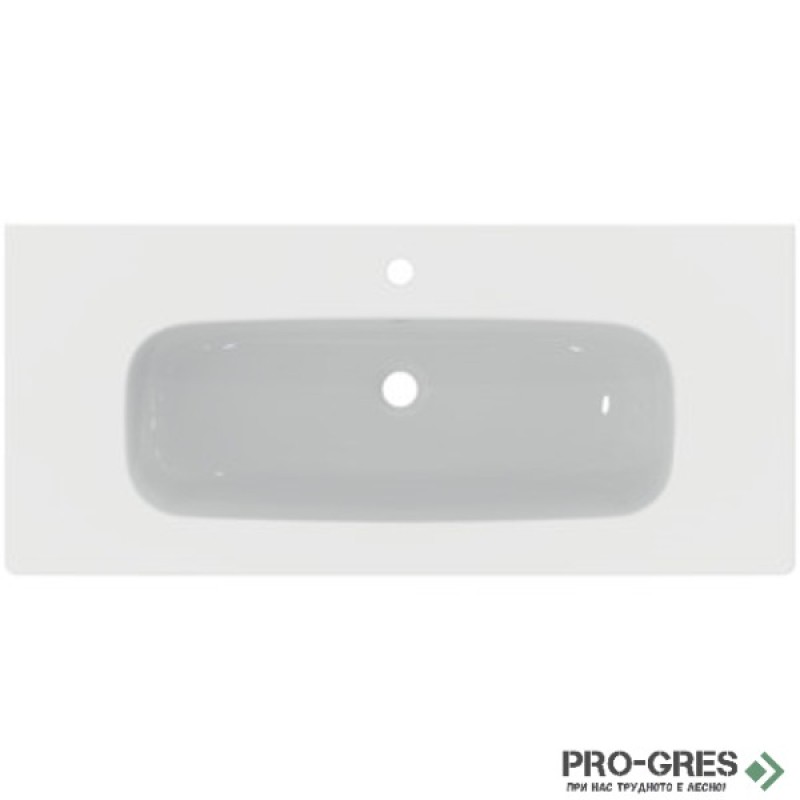 Мивка за мебел с отвор за смесител и преливник 104cm Ideal Standart I.Life A T462101