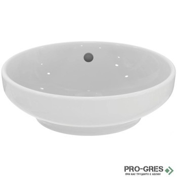 Мивка за баня 40х12см за монтаж върху мебел/плот, бял Ideal Standard i.Life B T509101