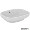 Мивка за баня 450х370х120мм за монтаж върху мебел/плот, бял Ideal Standard i.Life B T509201